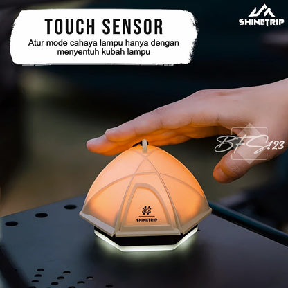 SHINETRIP Lampu LED Camping Lantern Gantung Retro Model Kubah Series Tent Pat Light Type-C IPX4 2000mAh